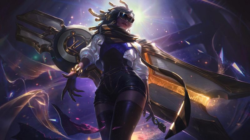 Na skin, a Senna True Damage Edição Prestígio