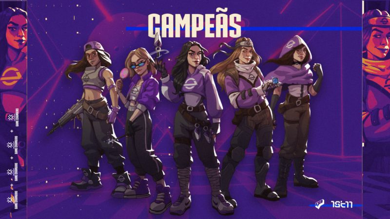 Gamelanders Purple campeã