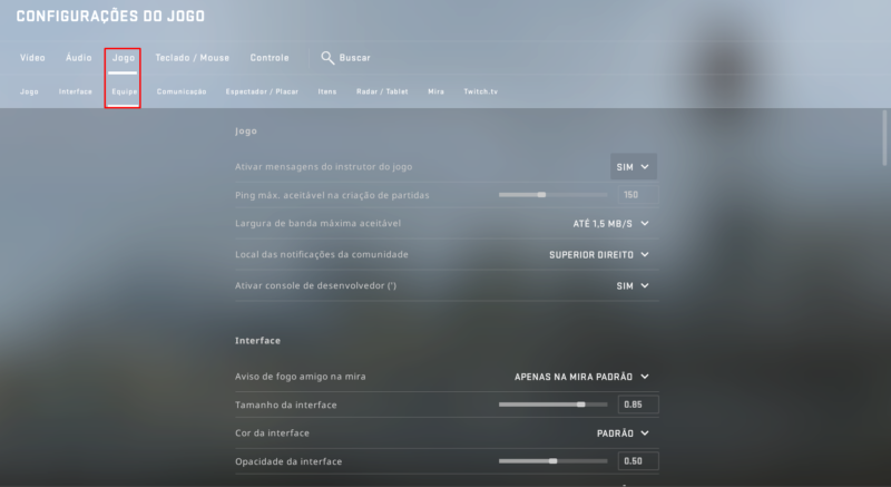 Como abrir a aba para ativar o console