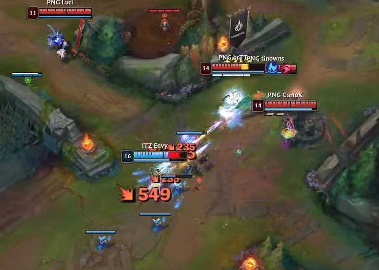 envy solando brTT no CBLOL 2021