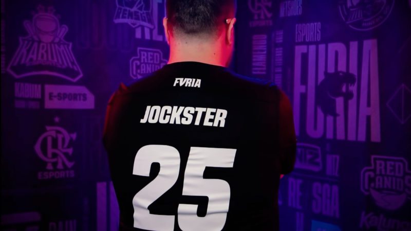Foto do Jockster, jogador de LoL da FURIA no CBLOL 2021