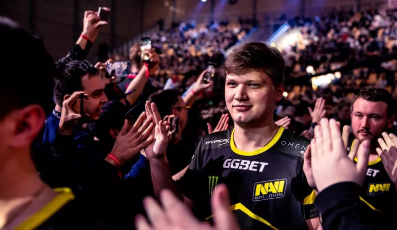 Foto de s1mple em 2018