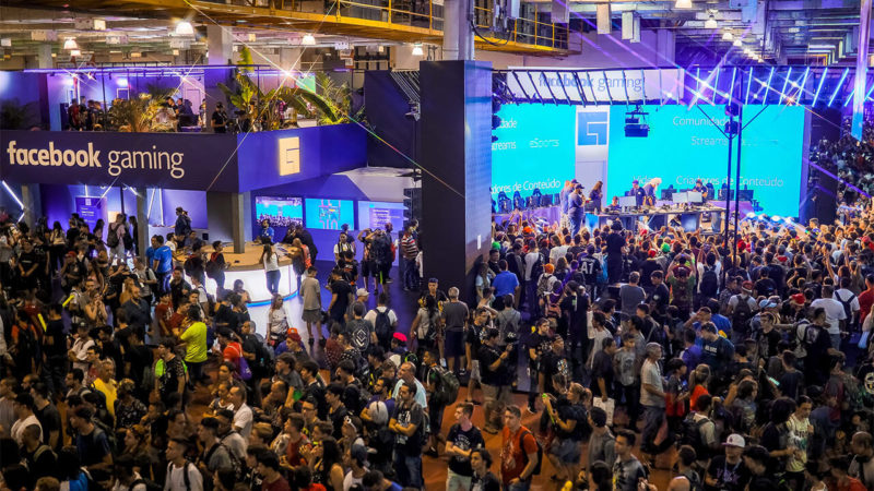 Foto da Brasil Game Show em 2019