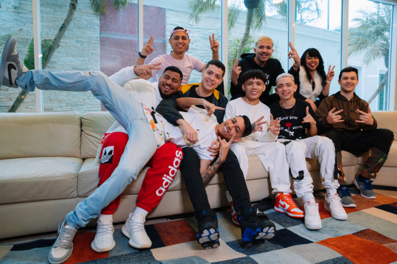 Elenco de emulador do Fluxo