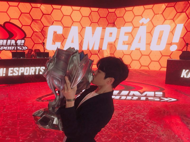 Hiro campeão do CBLOL 2018 pela KaBuM