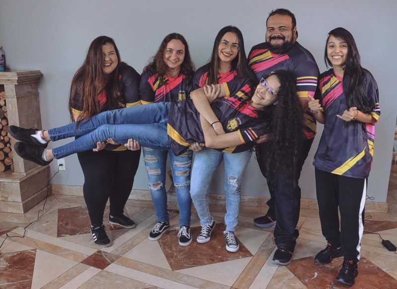 Foto da escalação da Jaguares