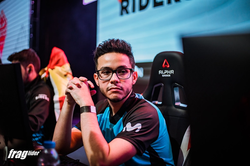Imagem de steel como jogador da Movistar Riders