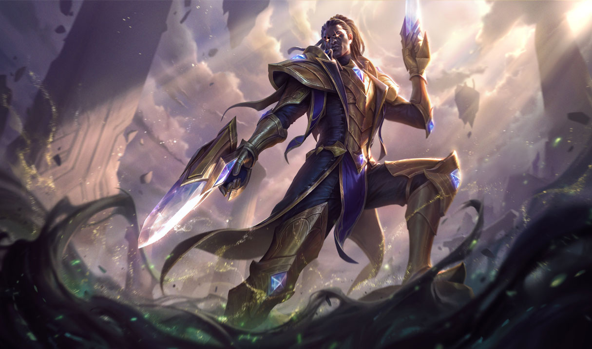 Lucian Skin Vitoriosa do LoL