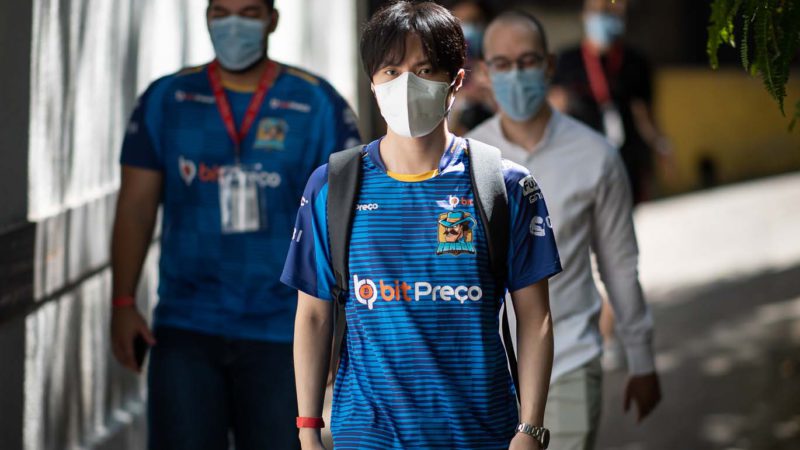 Yuri, jogador da Rensga dno CBLOL 2021