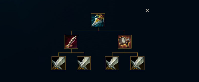 Imagem do item Garra do Espreitador do LoL