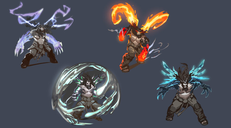 Poses do Rework do Udyr