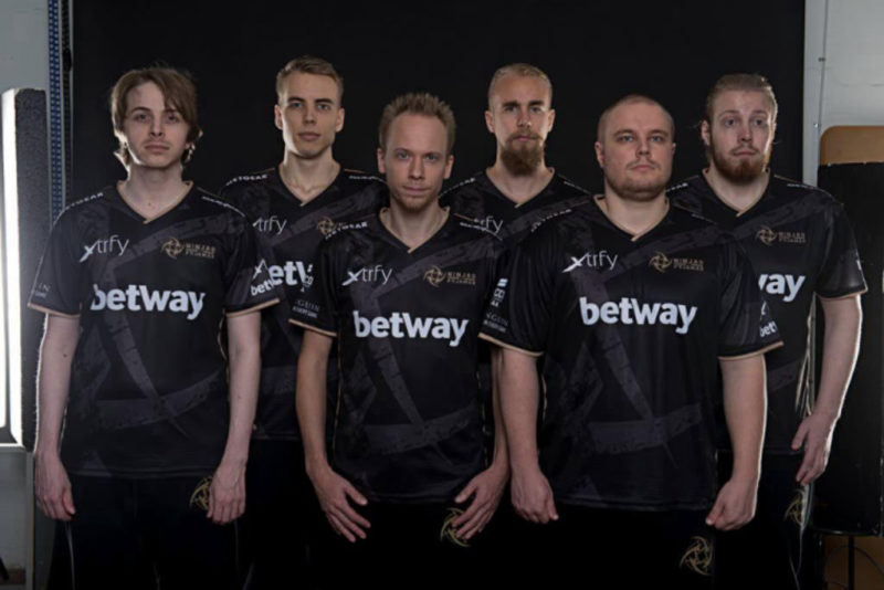 Ninjas in Pyjamas com patrocinio da Betway