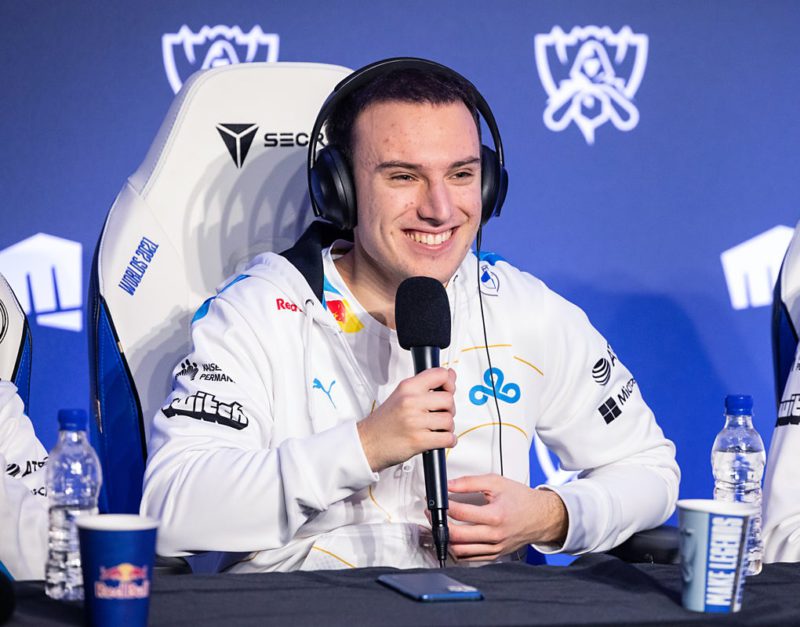 Perkz Cloud9 Worlds 2021