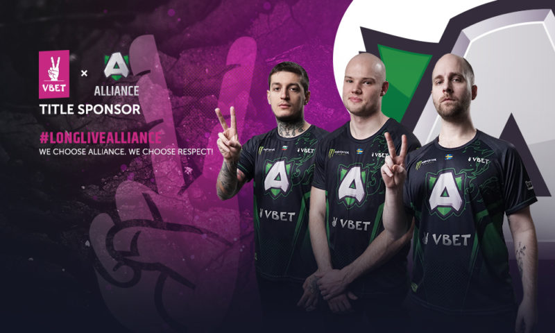 Alliance com patrocínio VBet