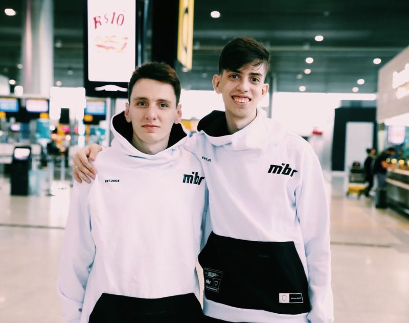 WOOD7 e Tuurtle, dupla de jogadores do MIBR