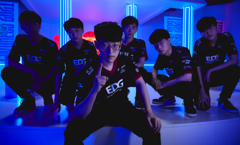 EDG no Worlds 2021
