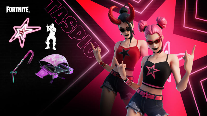 Pacotão do Taspio no Fortnite