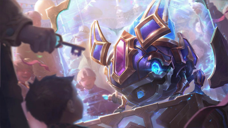 Imagem da skin Kow'maw Hextec no LoL