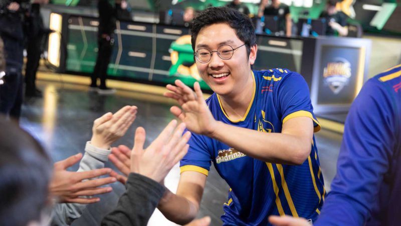 Imagem do jogador Olleh enquanto ainda jogava na Golden Guardians