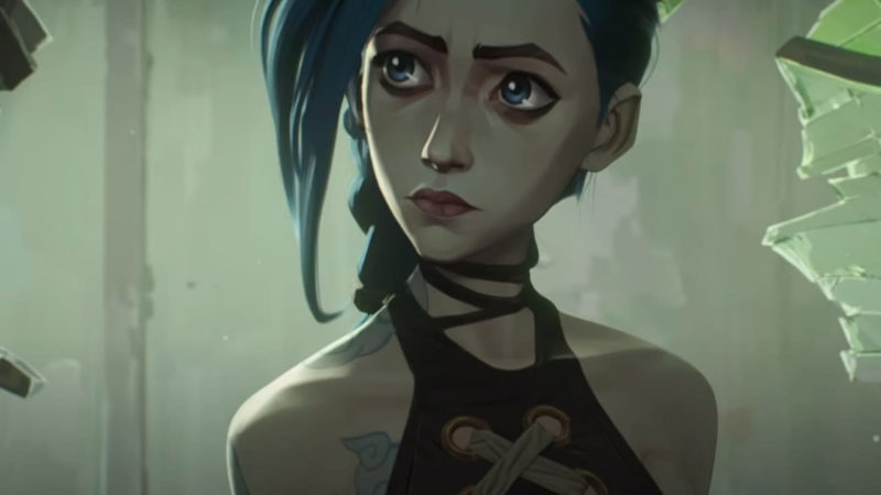 Jinx na série Arcane