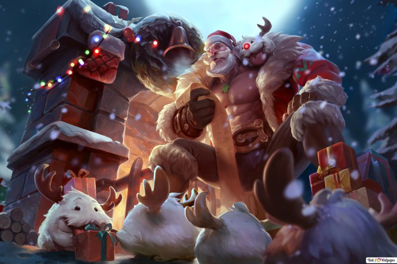 skins de natal - Braum Boel