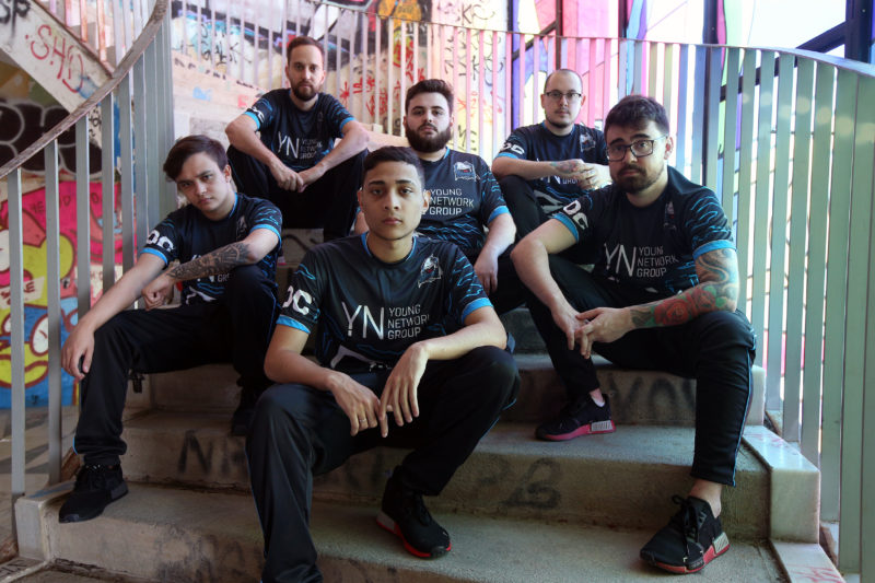 Elenco da Sharks de CS:GO que atua no CBCS Finals 2021
