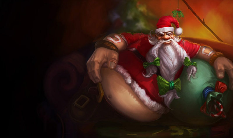 skins de natal Draven Noel