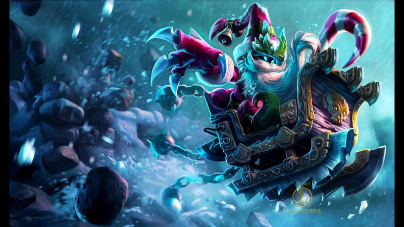 skins de natal veigar 