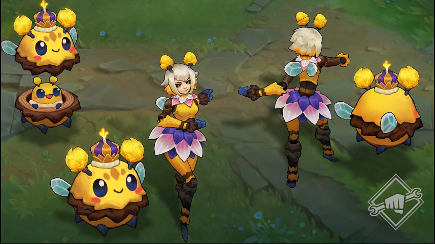 Skins Orianna Abelhinha