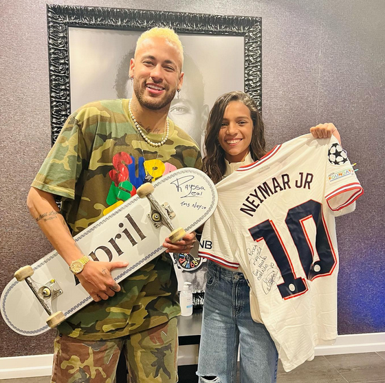 Neymar e Rayssa Leal