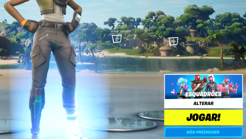 Tela inicial do Fortnite sofre mudanças