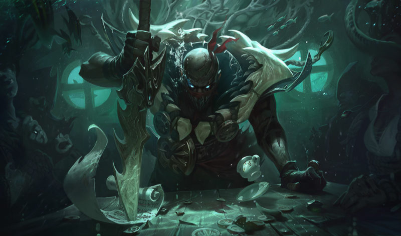 Pyke, um dos campeões do LEague of Legends