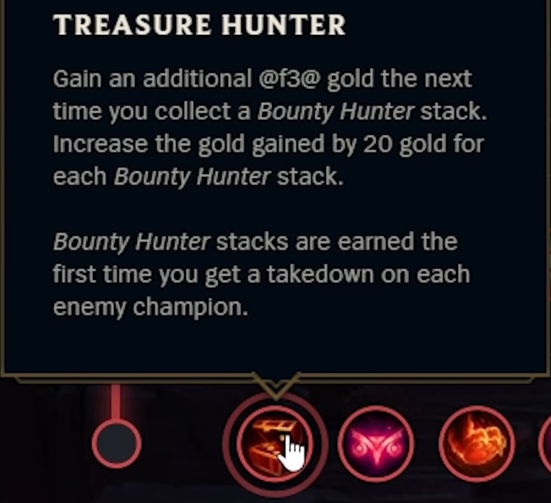 LoL Nova Runa Treasure Hunter