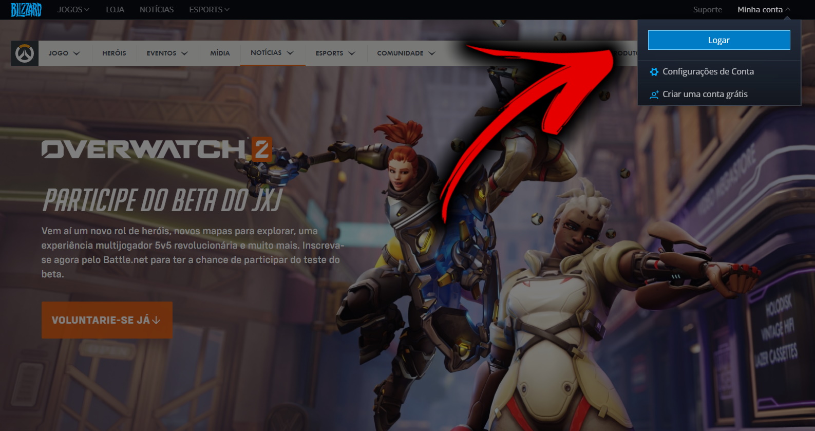 Overwatch 2 Beta PVP