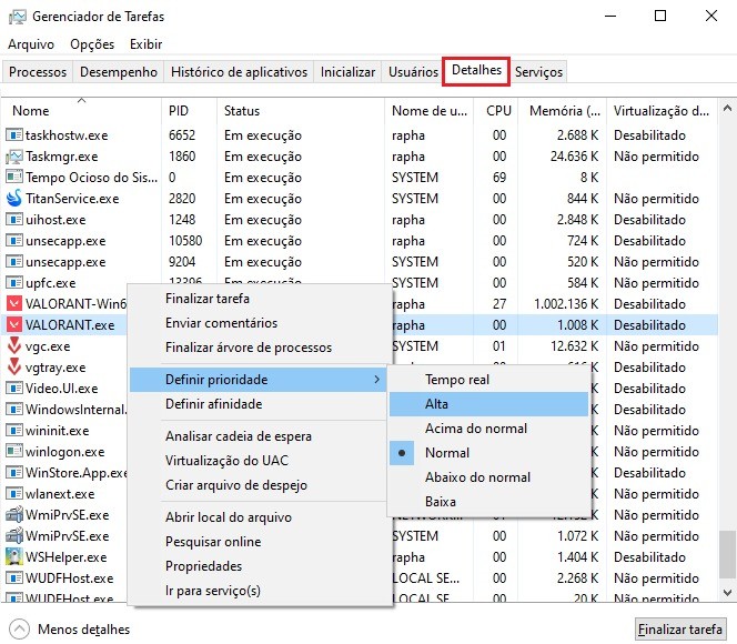Como melhorar FPS VALORANT 8