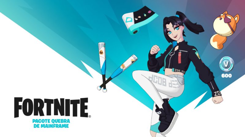 Pacote Queda de Mainframe do Fortnite