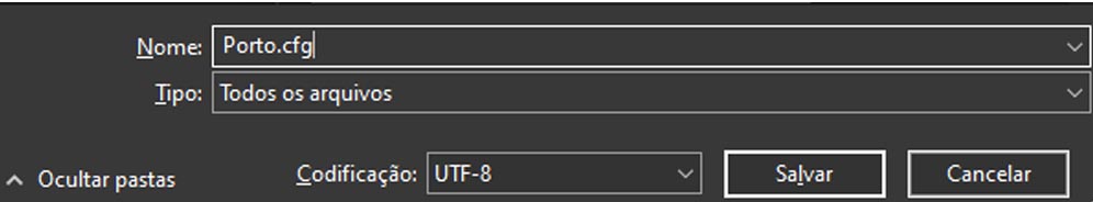 Imagem de uma cfg sendo salva no csgo