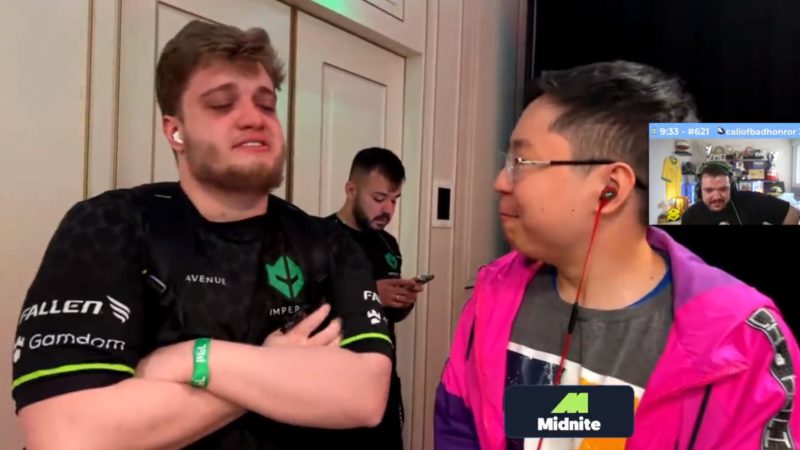 boltz se emocionou depois da classificação ao PGL Major Antwerp