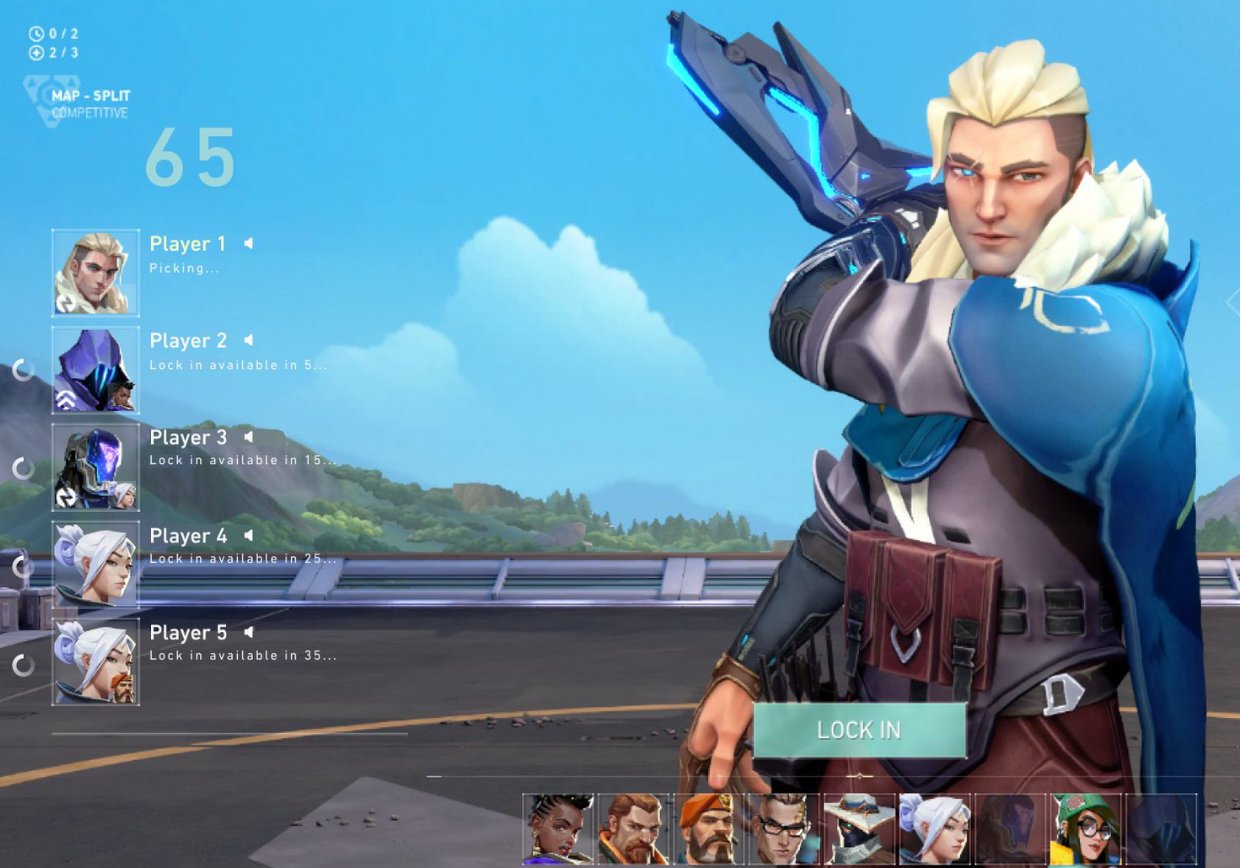 Imagem da escolha em cascada no VALORANT 