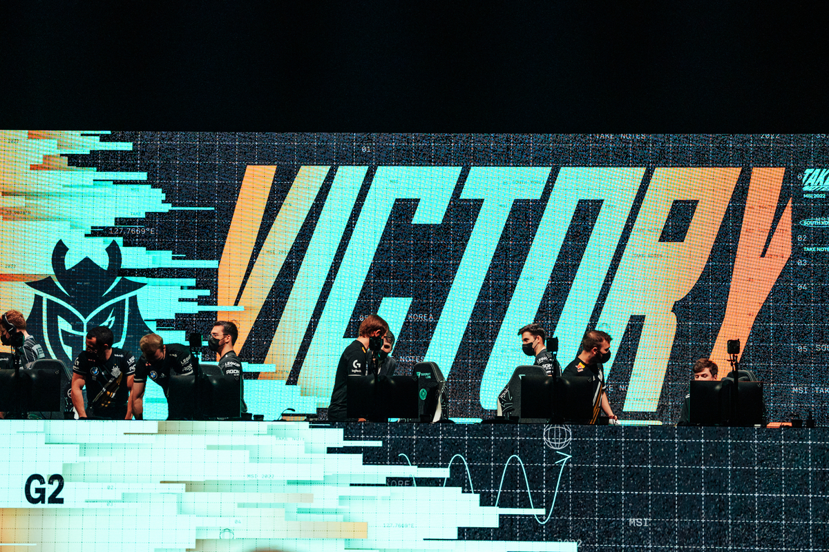 Imagem da G2 no MSI 2022