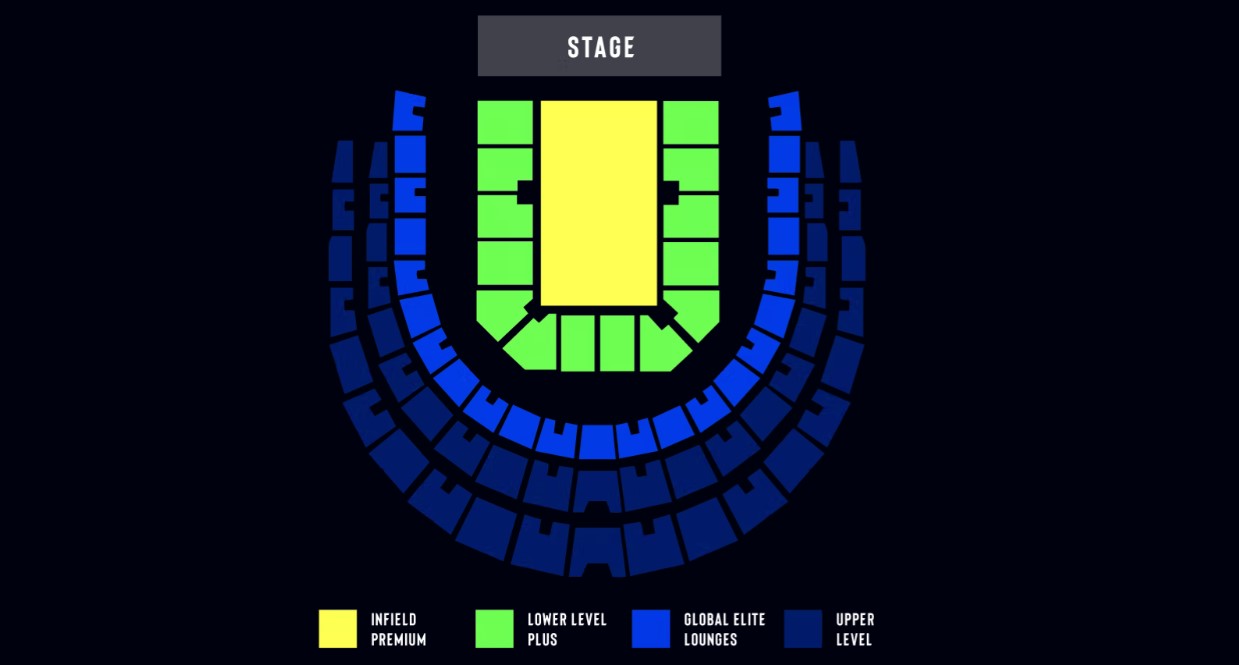 Imagem da Arena que acontecerá a ESL Major Rio 2022