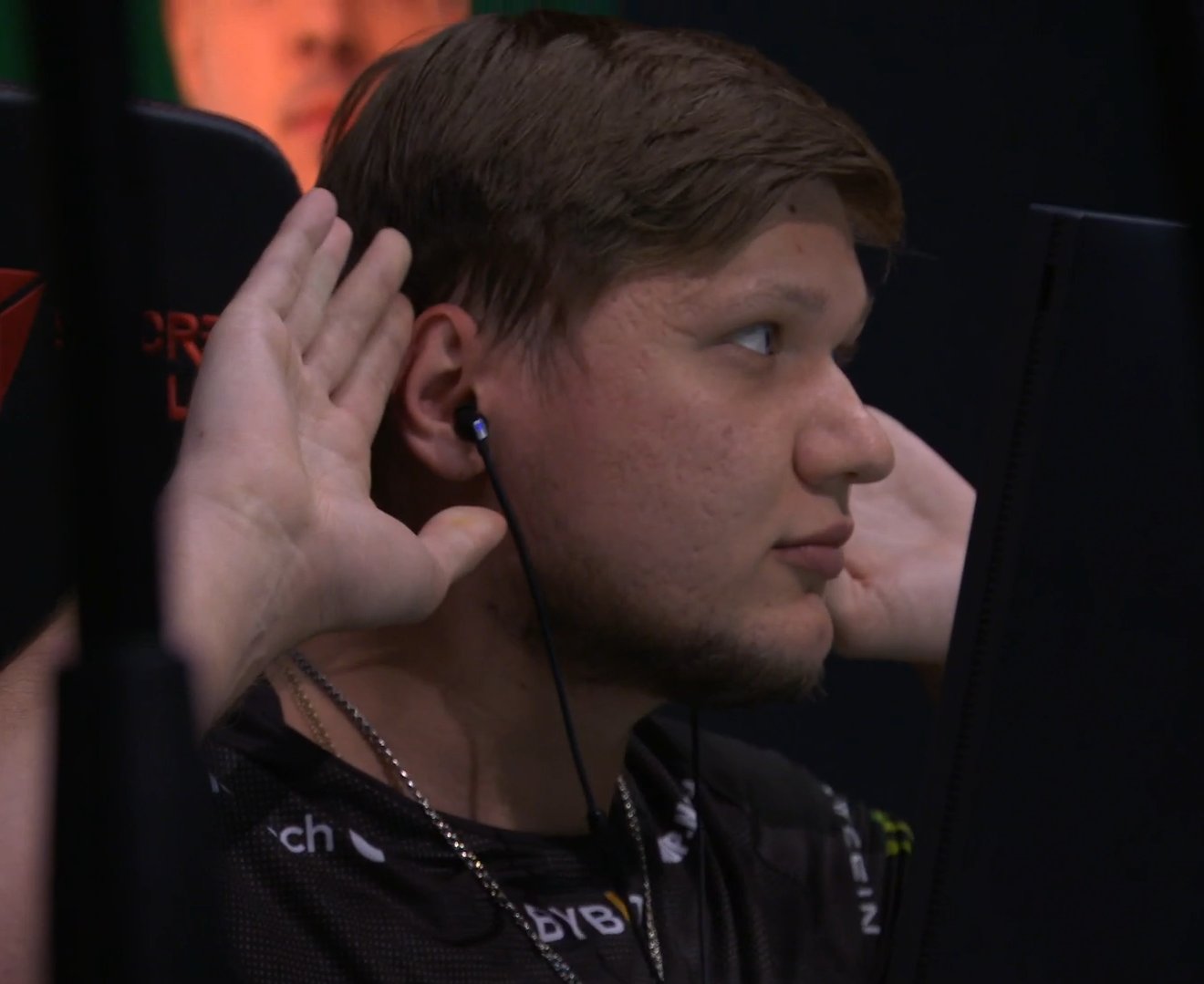 Imagem do S1mple, jogador da NAVI, no PGL Major Antwerp 2022