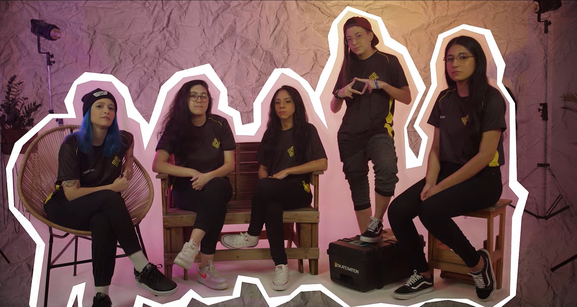 Imagem do time feminino de VALORANT da ODDIK 