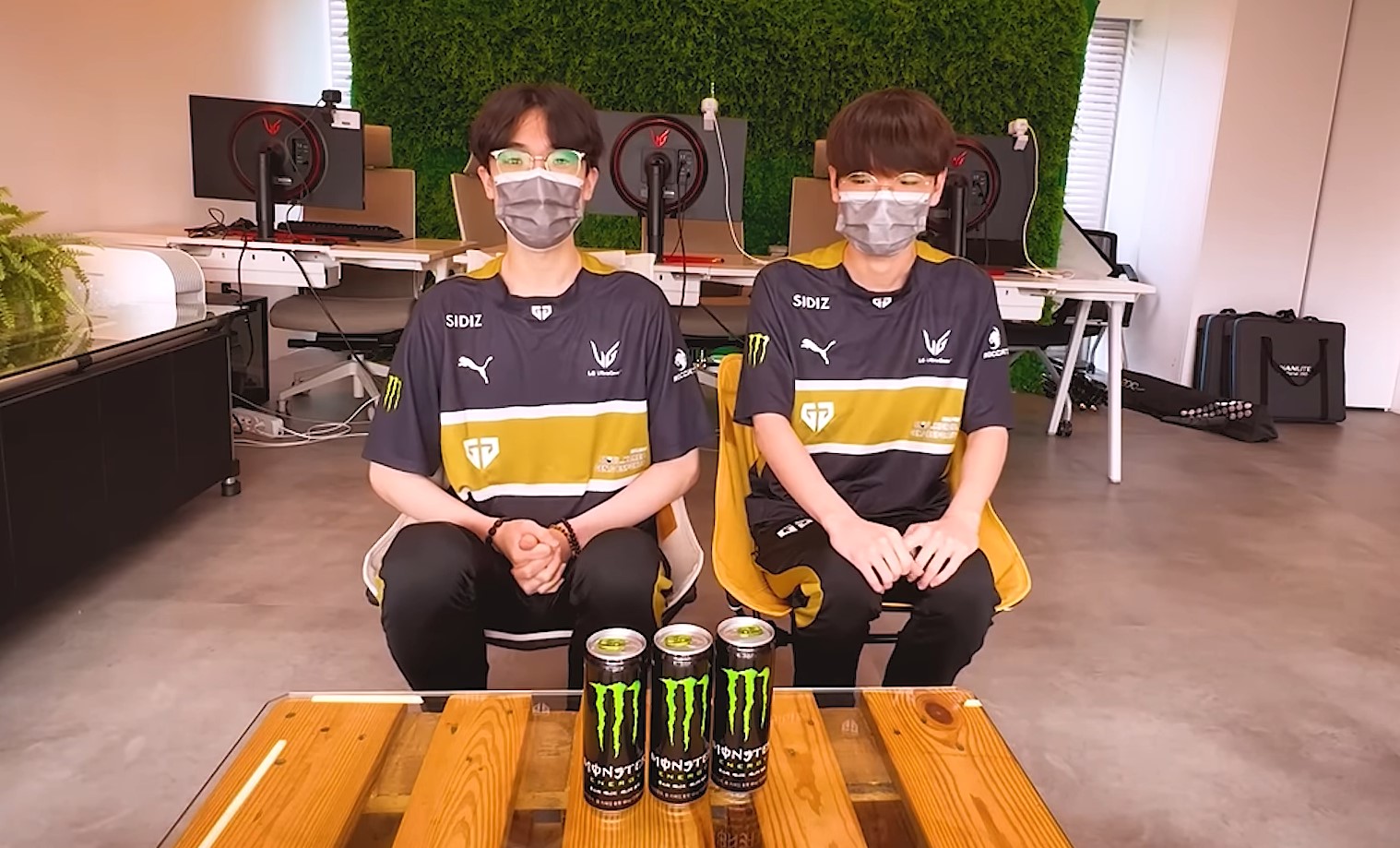 Imagem dos jogadores da Gen.G Academy, Quid e Lospa