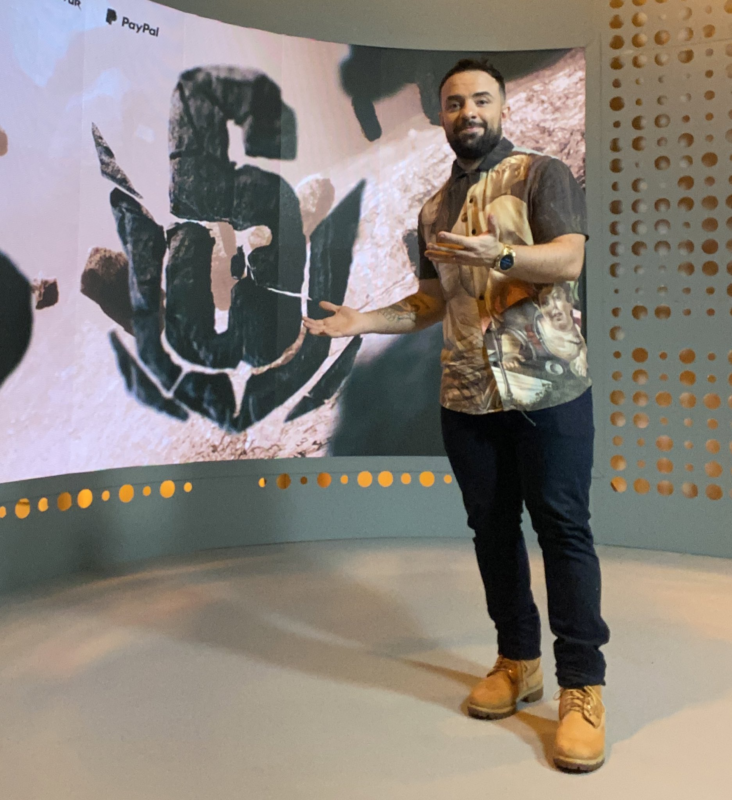 alezudo durante transmissão do br6