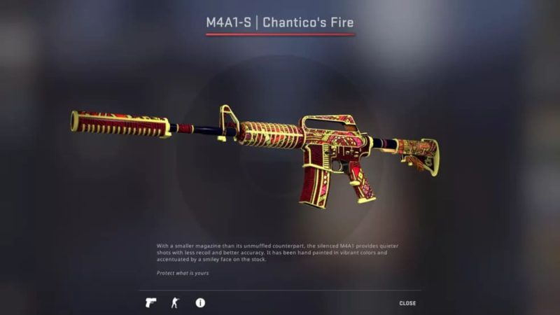 armas do cs:go m4a1