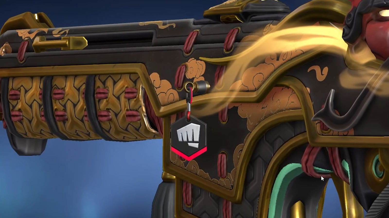 Imagem do chaveiro de arma da Riot no VALORANT