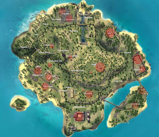 Mapa Free Fire