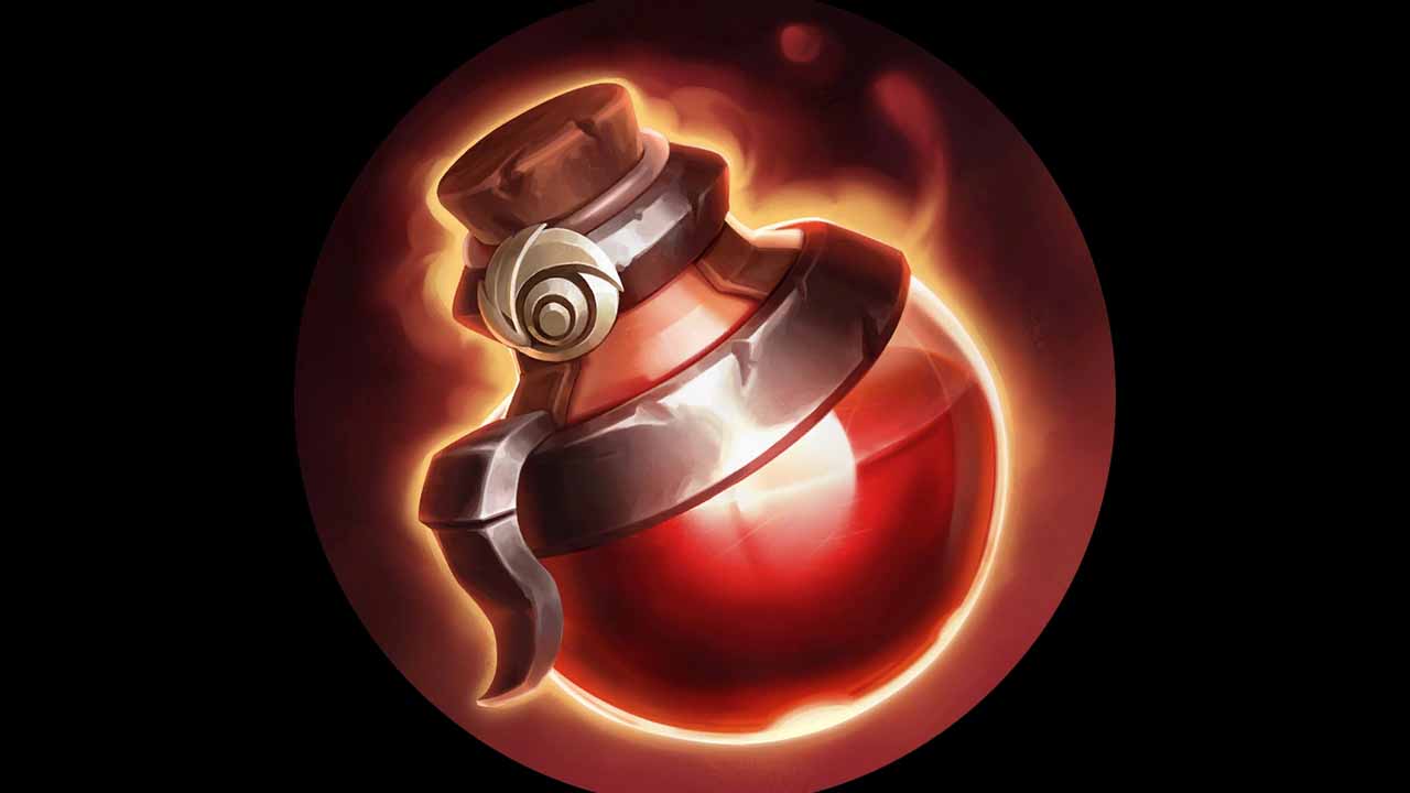 Imagem de uma Poção de Vida do LoL