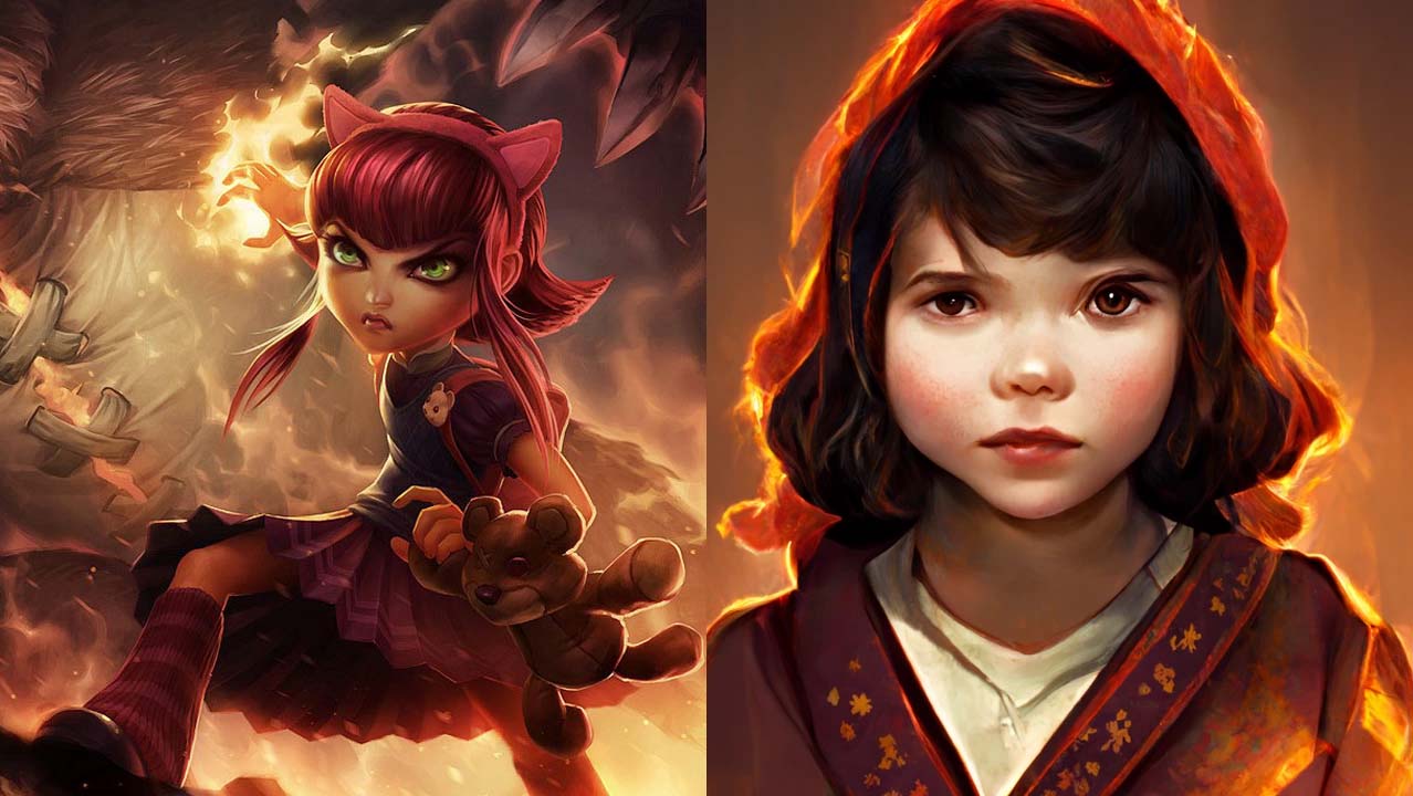 Imagem da Annie criado por IA 